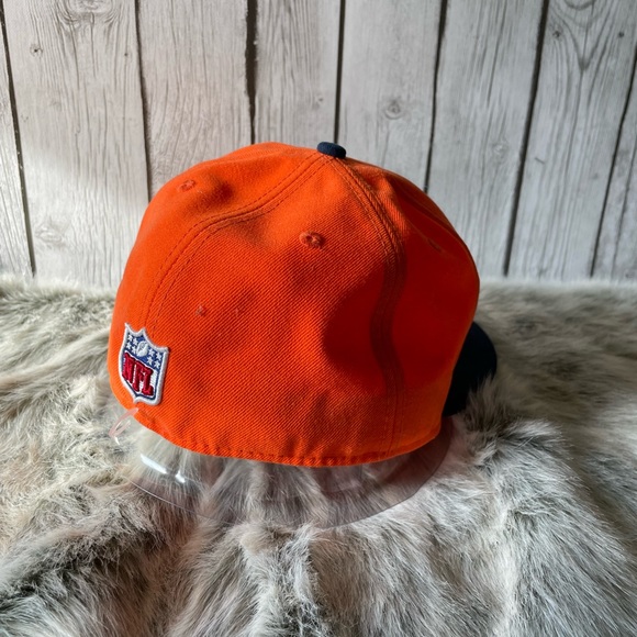 Men's Denver Broncos New Era Orange/Navy Flawless 9FIFTY Snapback Hat - Picture 3 of 5